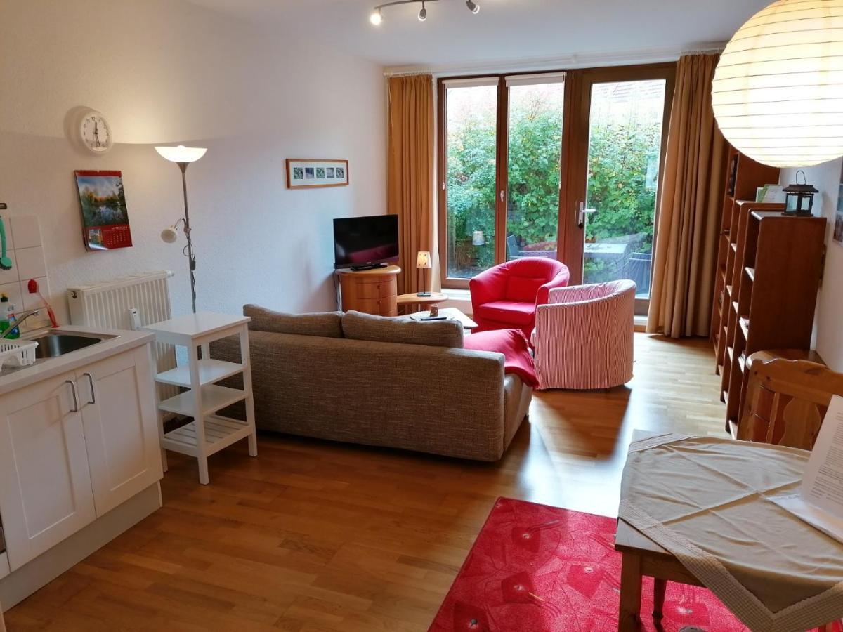 Korner 1 Mit Terrasse & Parkplatz - Abc27 By Abcwismar Appartement Buitenkant foto